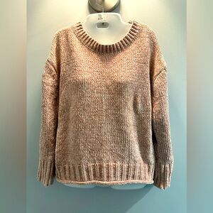 Cynthia Rowley Mauve Chunky Buttery Soft Sweater  Size Medium